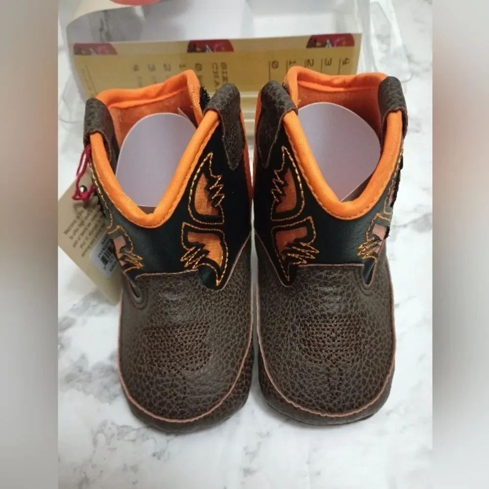 NIB Ariat Lil Stompers Baby Boots Size 6wks-3mnths